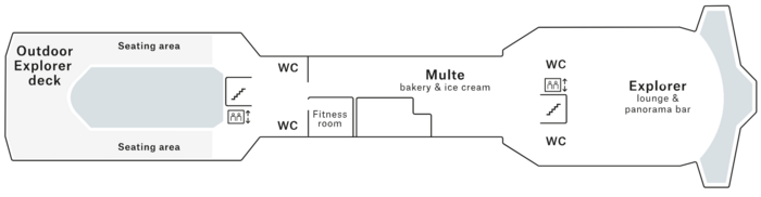 Ship Interior & Deck Plans on MS Polarlys
